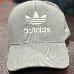Adidas Light Gray wool cap.